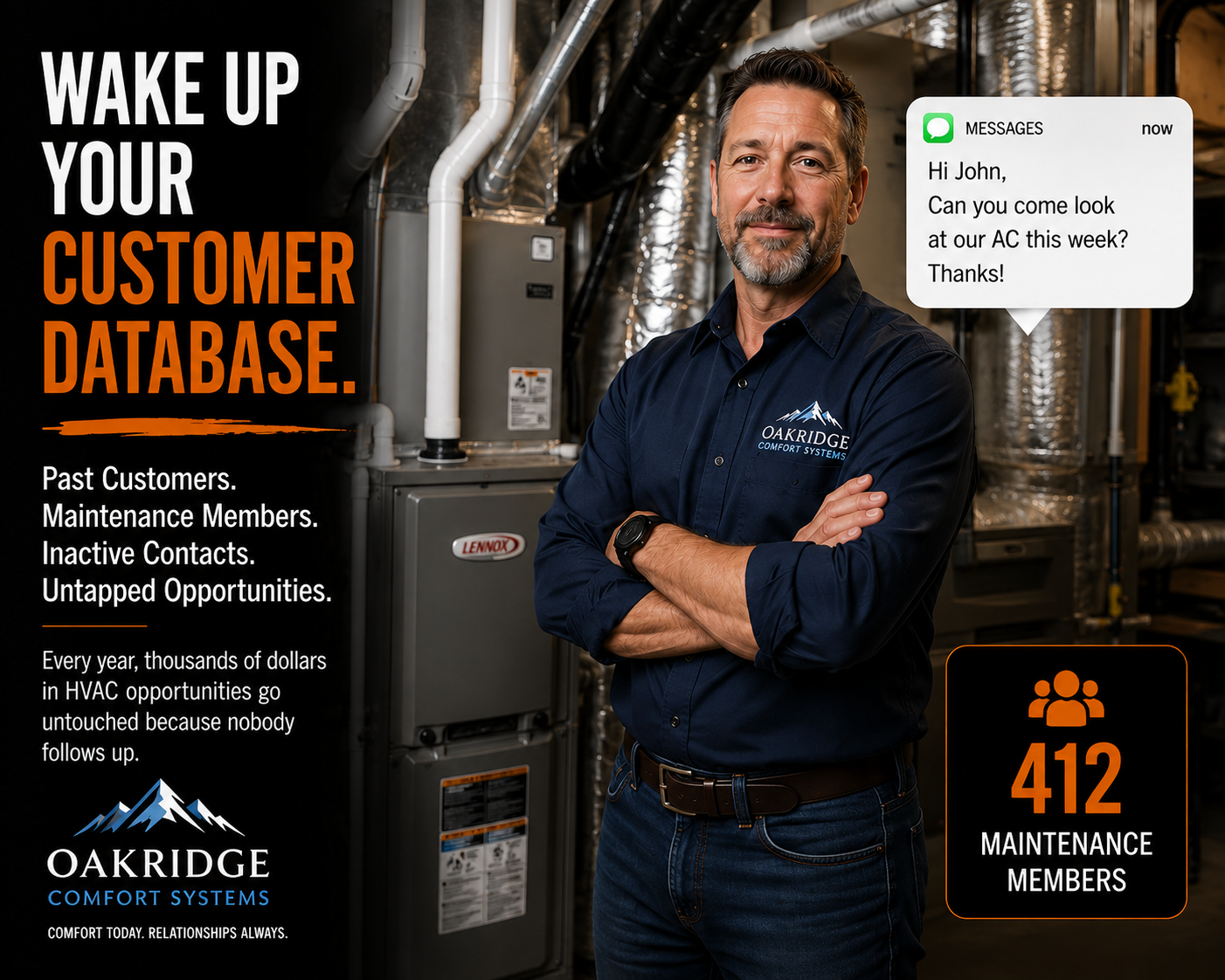 Wake up your customer database